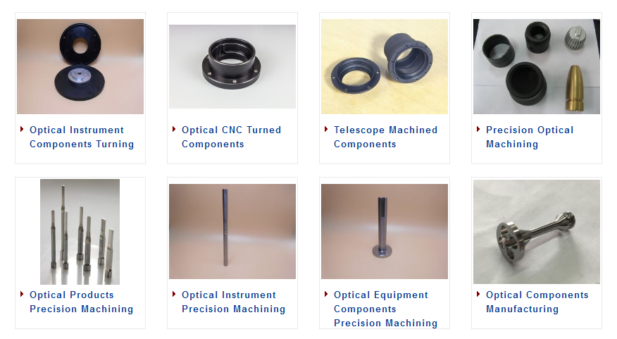 Optics Machining Parts