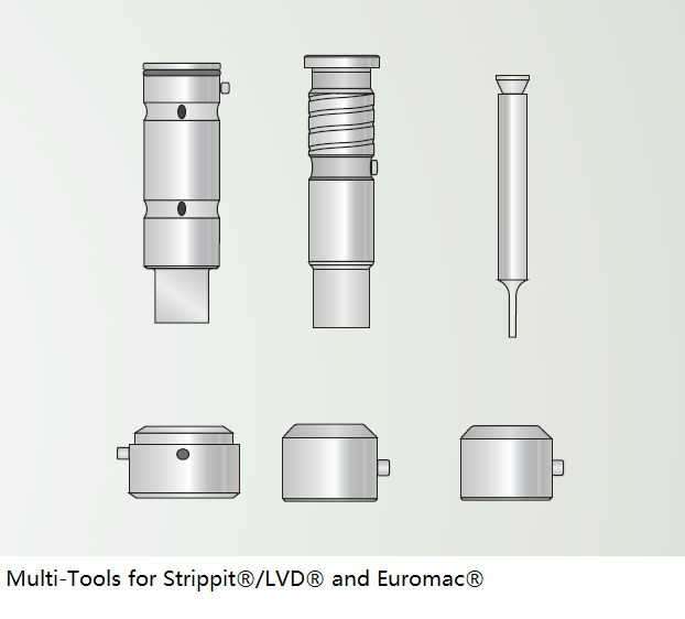 CNC turret punch tools for Euromac