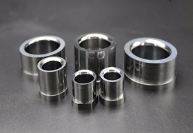 Tungsten carbide button dies with mirror polish